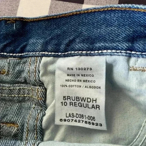 Boys Bundle SZ 10 Wrangler Khaki with adjustable Waist & Rustler Blue Jean - Picture 9 of 10